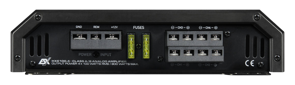 ESX HXE100.4 amplificatore analogico a 4 canali in Classe A/B