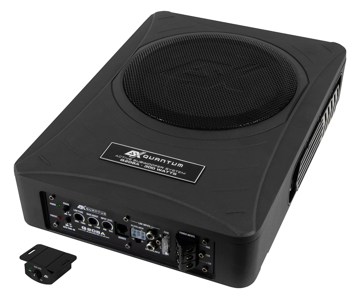 ESX Q208A subwoofer attivo da sottosedile 200mm 300W
