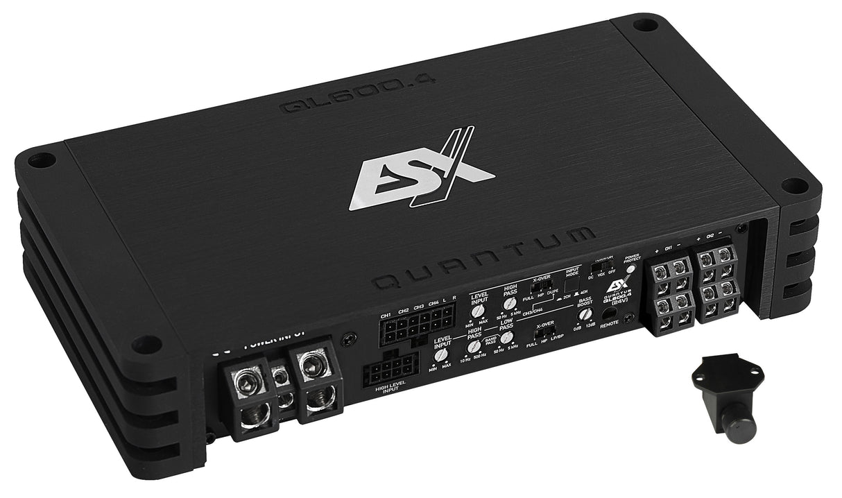 ESX QL600.4 (24V) amplificatore digitale Classe D a 4 canali 24V