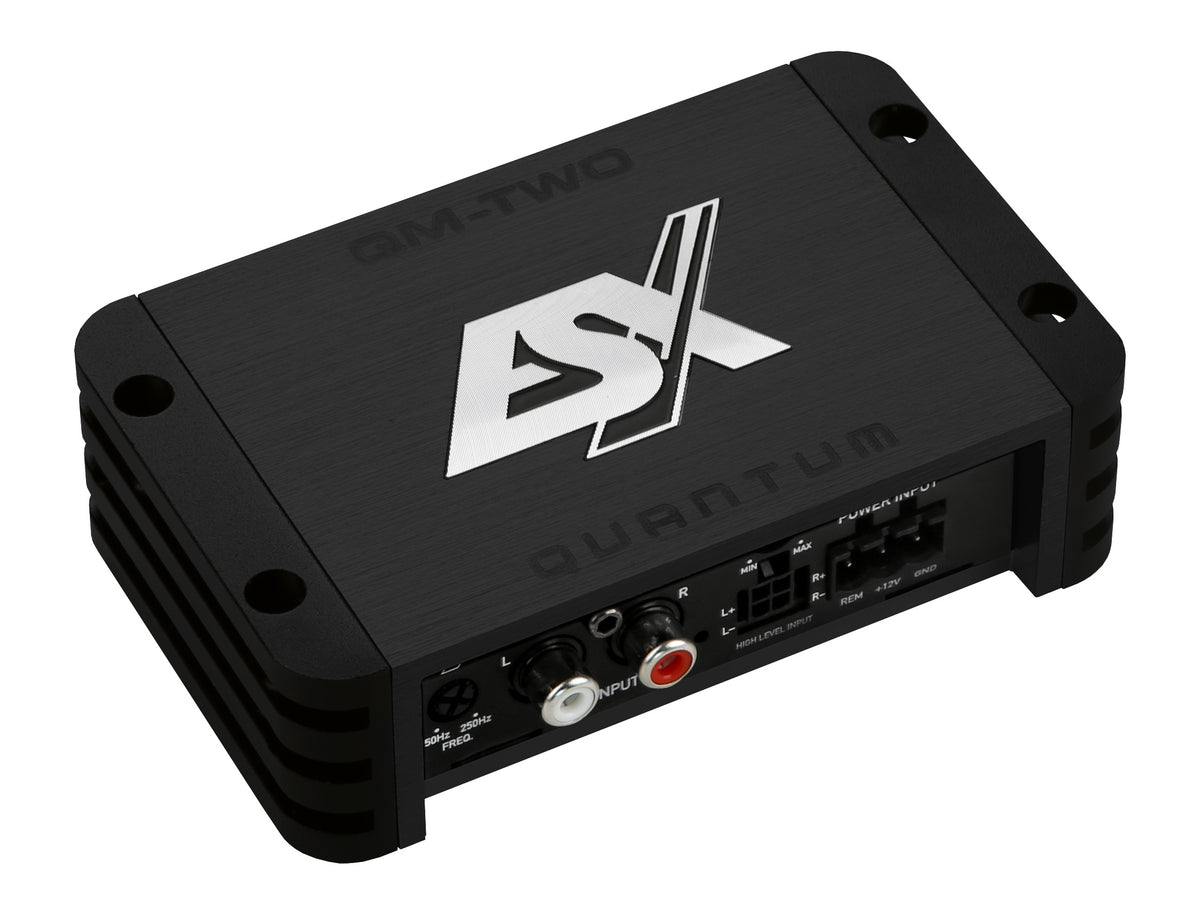 ESX QM-TWOv3 Black Edition amplificatore a 2 canali in Classe D