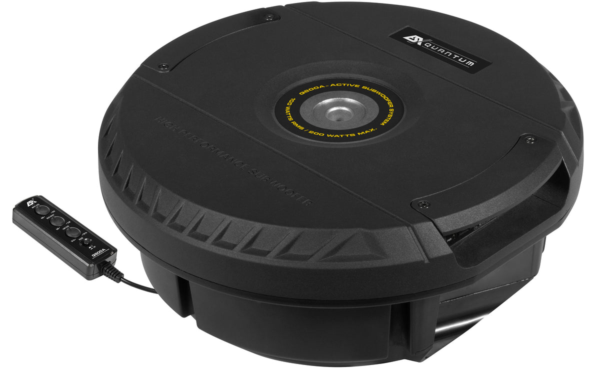 ESX Q800A subwoofer attivo per vano ruota di scorta da 200 mm 200W