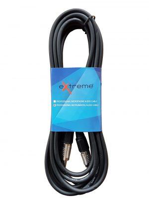 EXTREME CAVO JACK JACK MONO 14''/ 6.3mm DA 5 MT COLORE NERO - TechSoundSystem.com