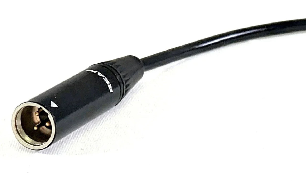 EXTREME CAVO ADATTATORE DA SHURE TQG MINI CANNON 4 POLI NEUTRIK REAN FEMMINA A AKG TQG MINI CANNON 3 POLI REAN MASCHIO