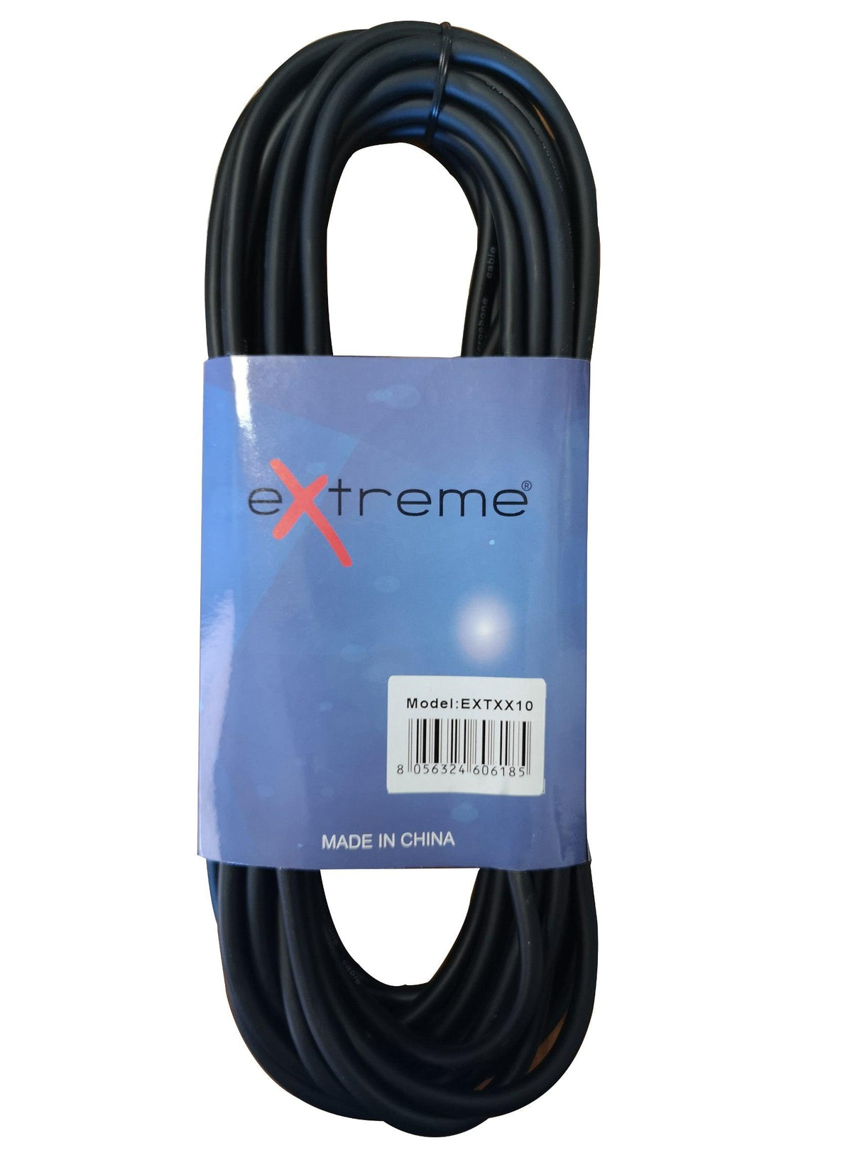 EXTREME CAVO MICROFONO/CASSE 10 METRI 1 CONNETTORE XLR MASCHIO 1 FEMMINA CAVO MICROFONICO 6.5MM - TechSoundSystem.com