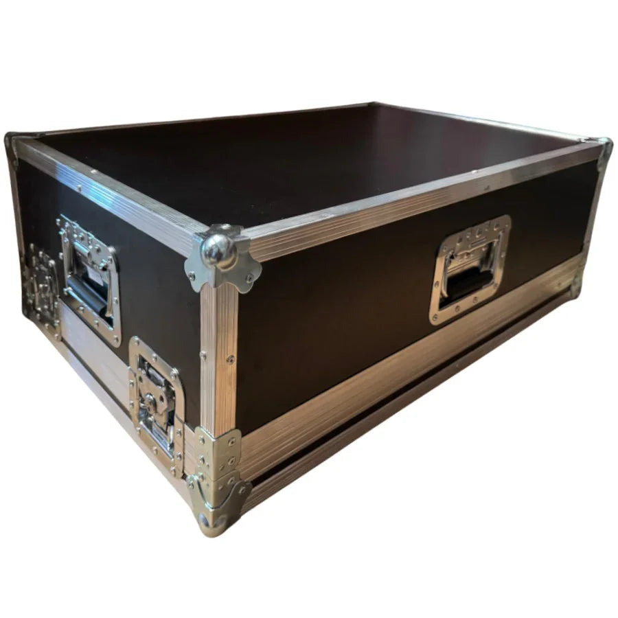 EXTREME FLIGHT CASE PER BEHRINGER WING COMPACT 4 FARFALLE PER BLOCCAGGIO 3 MANIGLIE PER TRASPORTO INTERNO IN SCHIUMA