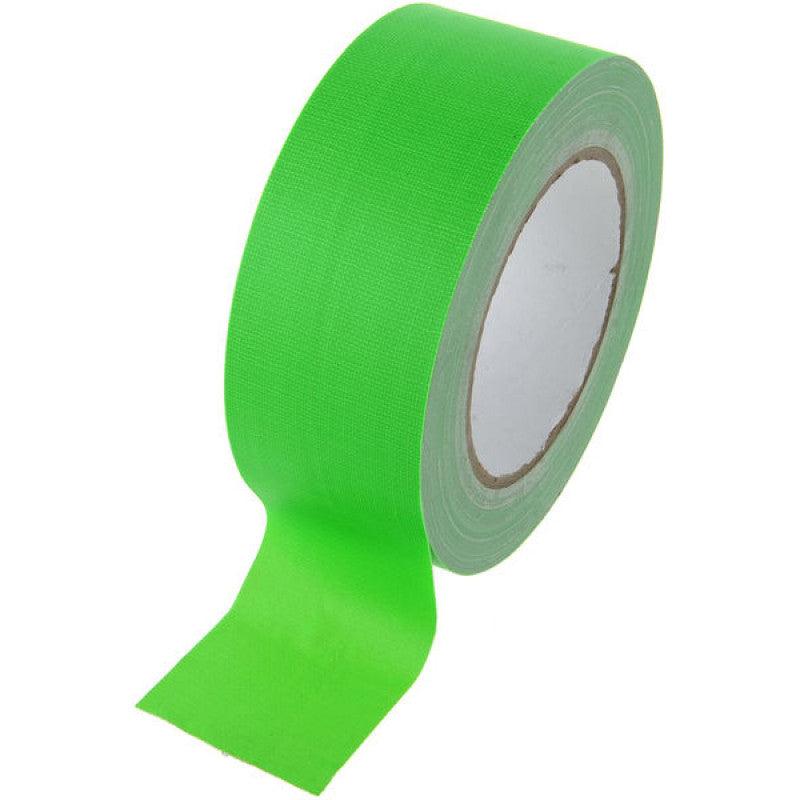 EXTREME GAFFA TAPE GR STAGE TAPE NEON VERDE NASTRO 19 mm x 25 METRI - TechSoundSystem.com