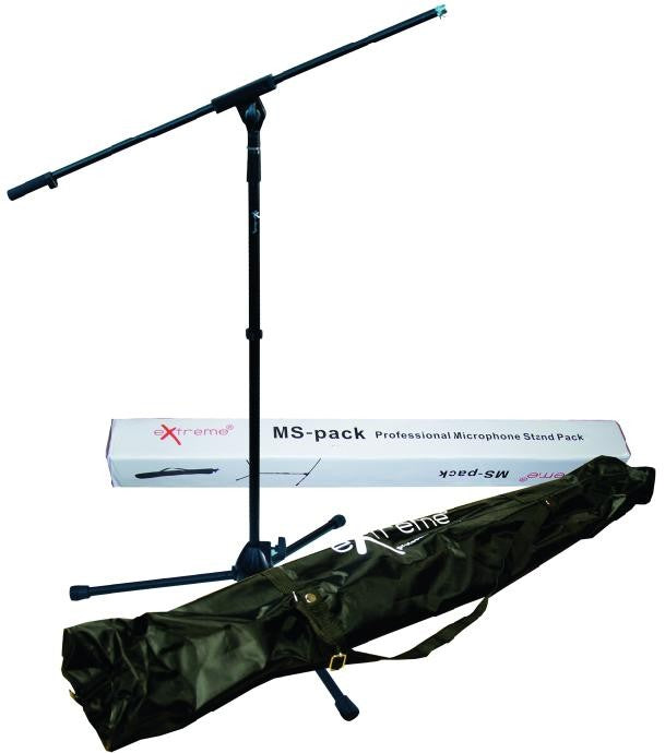 EXTREME MS PACK ASTA MICROFONICA PROFESSIONALE A GIRAFFA PER MICROFONO + BORSA OMAGGIO