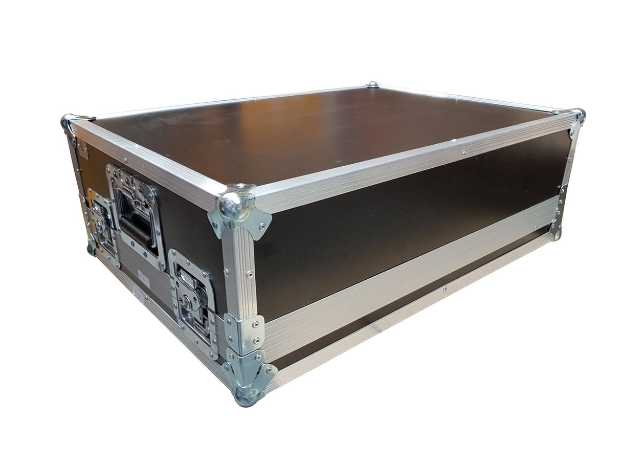 EXTREME QU 16 FLIGHT CASE PROFESSIONALE PER MIXER ALLEN & HEATH QU 16 ALLUMINIO E MULTISTRATO 9 MM CHIUSURA A FARFALLA - TechSoundSystem.com