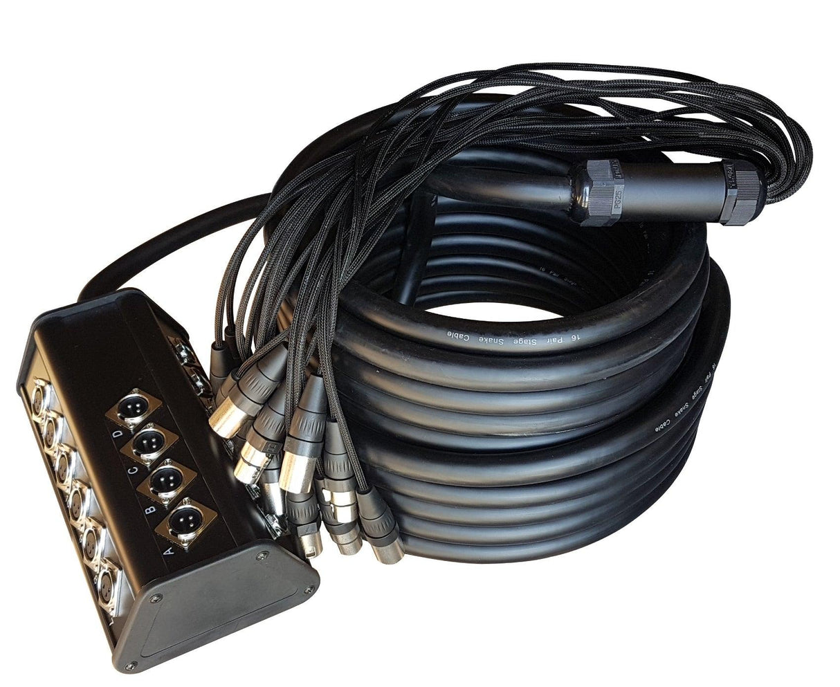 EXTREME SB12I4O20PRO STAGEBOX 12 IN/4 OUT 20 METRI STAGEBOX PROFESSIONALE 12 INGRESSI XLR / 4 USCITE XLR - TechSoundSystem.com