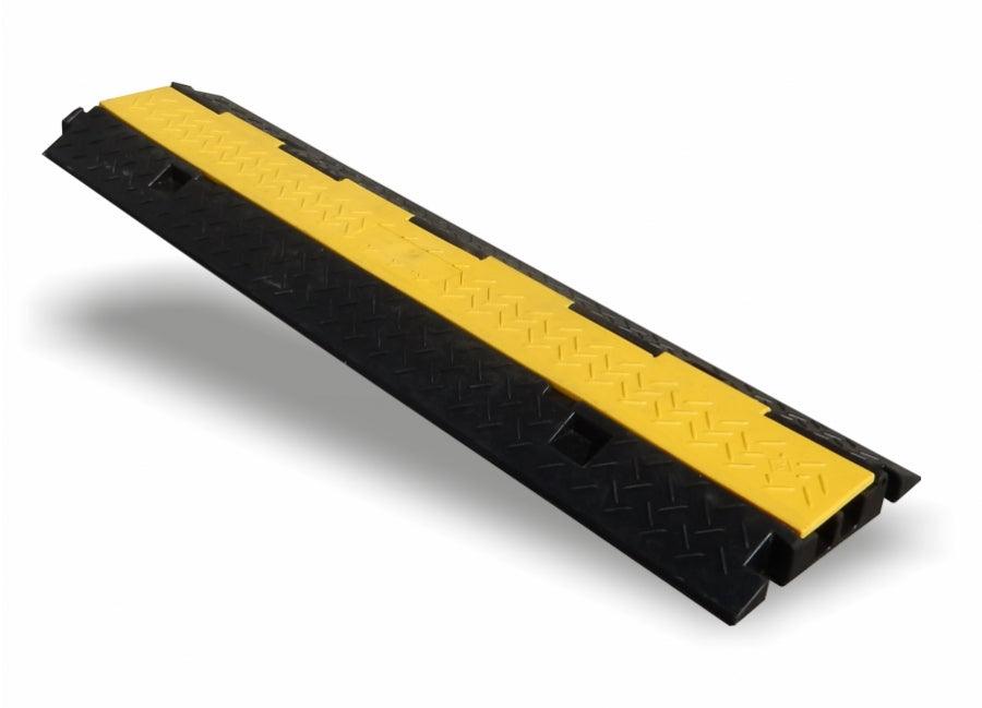 FR-CP01 MINI PEDANA PASSACAVO 2 CANALI 3X2.5 LUNGHEZZA 1 METRO CARICO MASSIMO 3.5T - TechSoundSystem.com