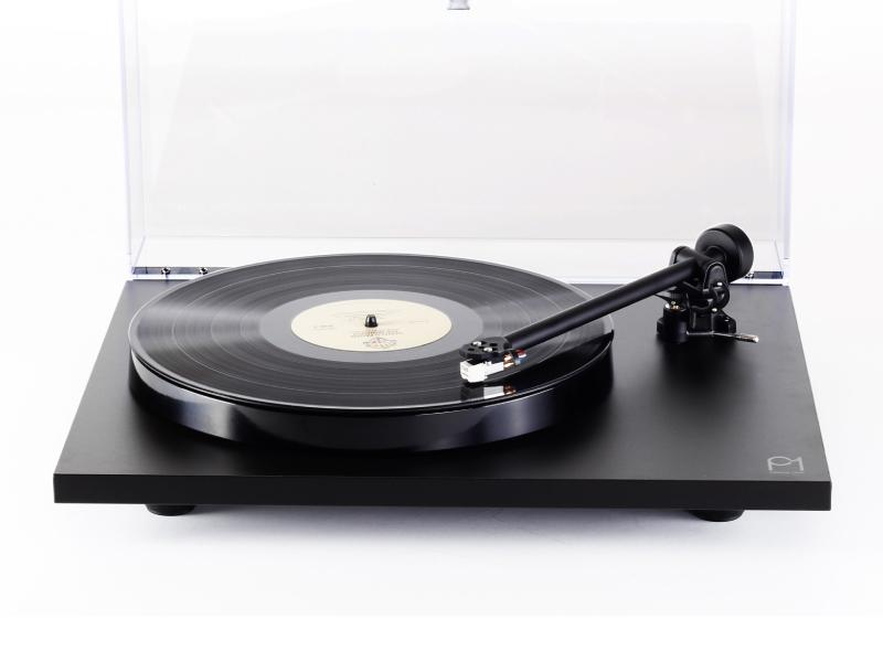 REGA Planar 1 PLUS NERO SATINATO Giradischi con stadio Phono, braccio RB110 e testina Carbon
