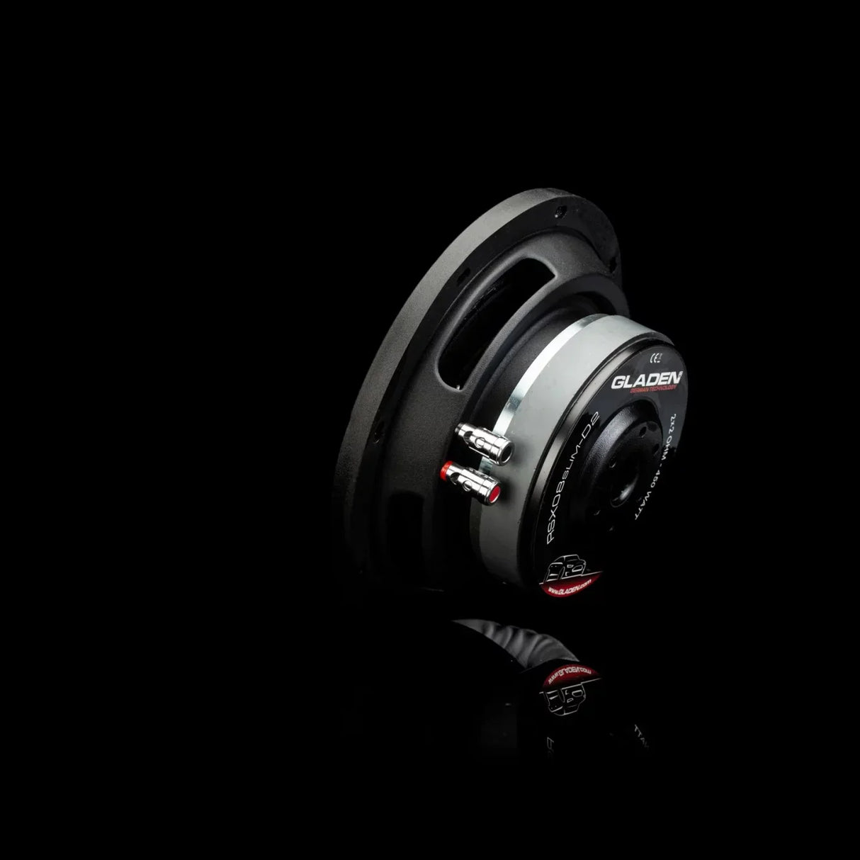 Gladen RS-X08 SLIM D2 subwoofer da 200mm 2x2 Ohm 450W