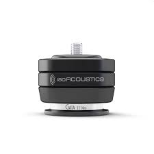 Isoacoustics GAIA II NEO Isolanti acustici per diffusori, Peso ammesso 55Kg (set da 4 PZ)