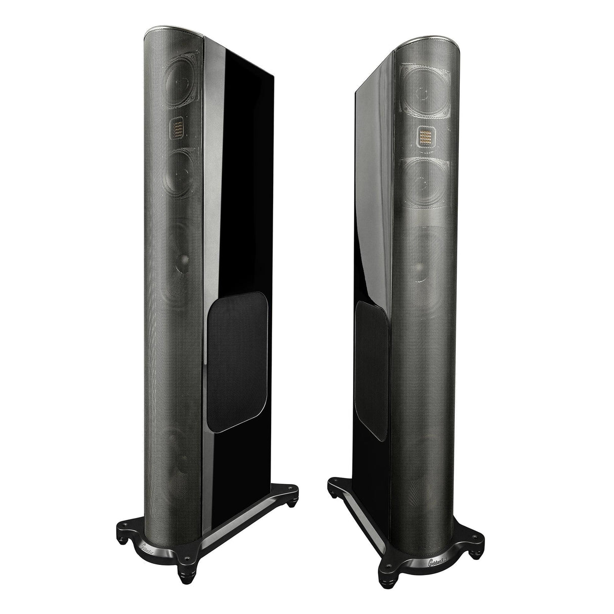 GoldenEar T66 Coppia diffusori da pavimento 3 vie full-range hi-end con subwoofer e radiatori passivi 500W