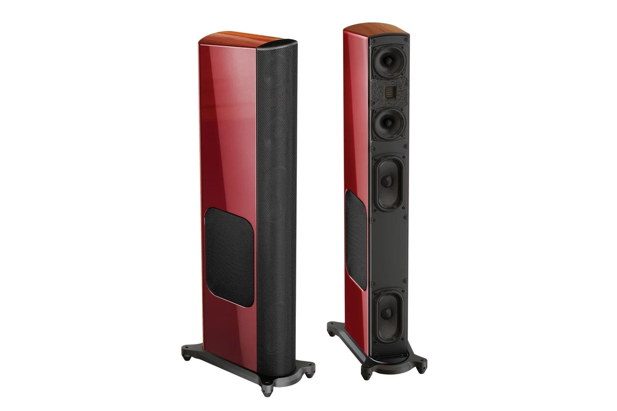 GoldenEar T66 Coppia diffusori da pavimento 3 vie full-range hi-end con subwoofer e radiatori passivi 500W