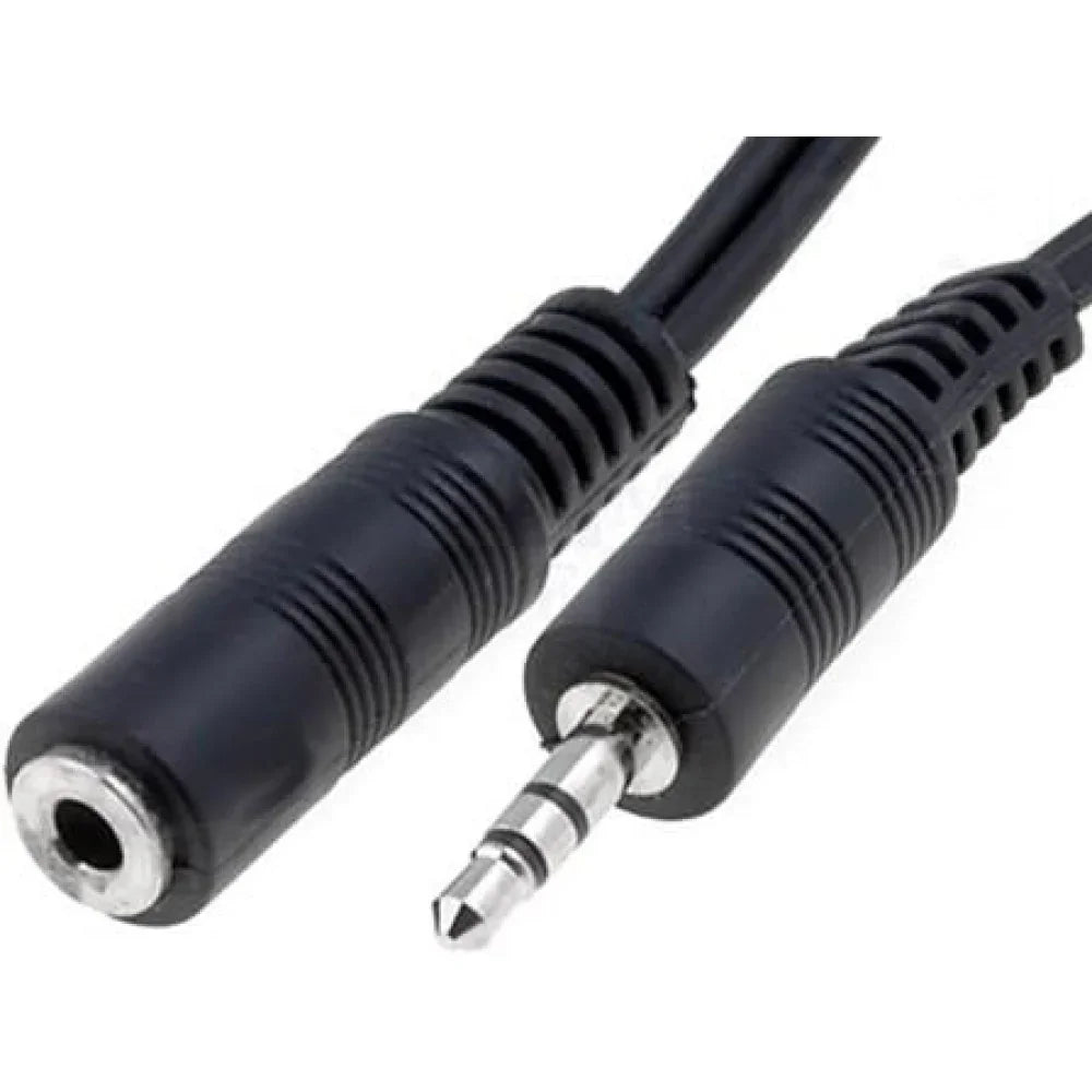 GOOBAY ICOC 02-SB-HP CAVO PROLUNGA BILANCIATO PER CUFFIE JACK 3,5 MM 2 METRI