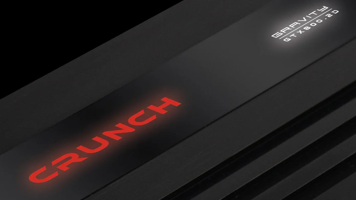 Crunch GTX800.2D Gravity amplificatore per auto 2 canali 400W