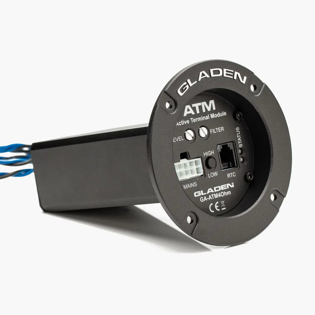 Gladen ATM 4 Ohm modulo attivo per subwoofer in cassa chiusa 1 x 200 Watts RMS