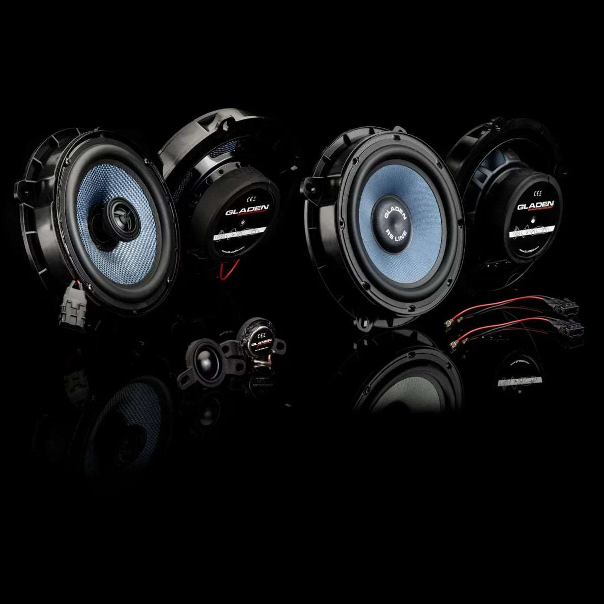 Gladen GEN 165 Hyunday I30-RS kit audio a 2 vie per Hyundai I30 PD dal 2017 165mm 3 Ohm 150W