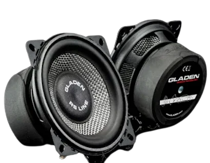 Gladen GL-100RS-3-G2 coppia di altoparlanti Mid-bass da 100mm 3 Ohm 120W
