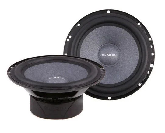 Gladen GL-165RS-3-G2 coppia di altoparlanti Mid-bass da 165mm 3 Ohm 150W