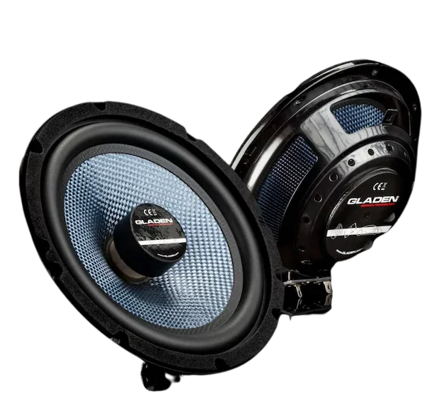 Gladen GL-165SLIM-3 coppia di altoparlanti Midrange da 165mm 3 Ohm 120W