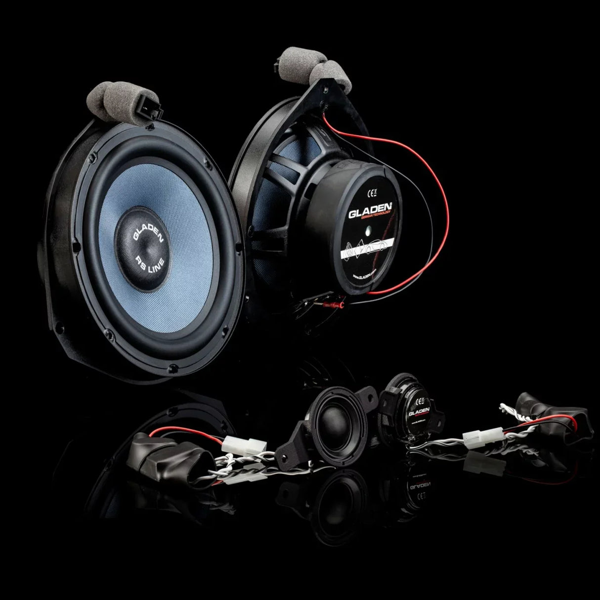 Gladen ONE 165 Ducato MK2 kit audio a 2 vie per Ducato III, Jumper II, Boxer II 165mm 3 Ohm 150W