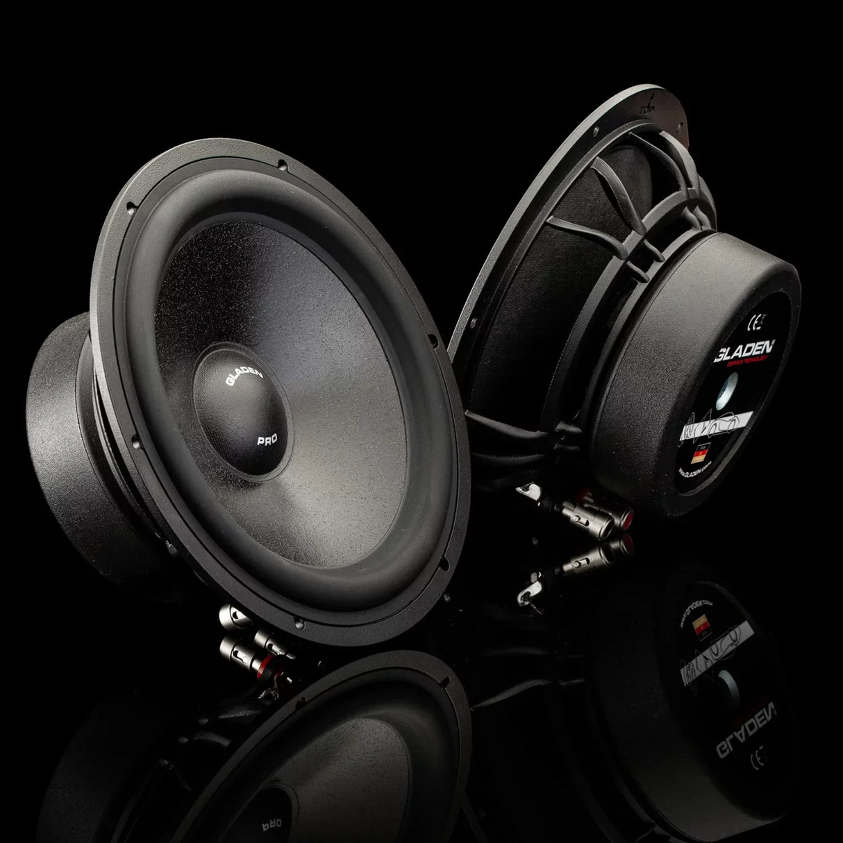 Gladen PRO 165 coppia di midwoofer High-End da 165mm 3 Ohm 230W
