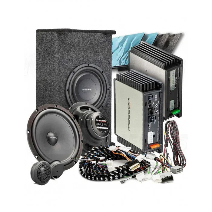 Gladen SU-TE-3PREM-BASIC-SUB Kit audio SoundUp Tesla Model 3 o Y con Premium
