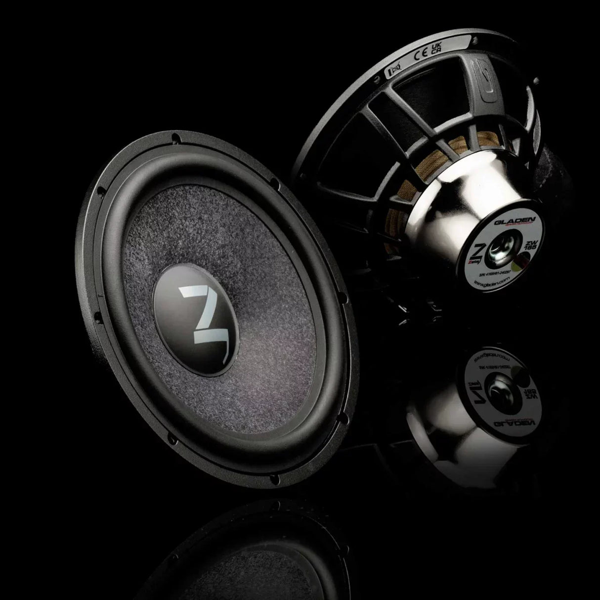 Gladen ZETA 165 coppia di woofer da 165mm 3 Ohm 225W