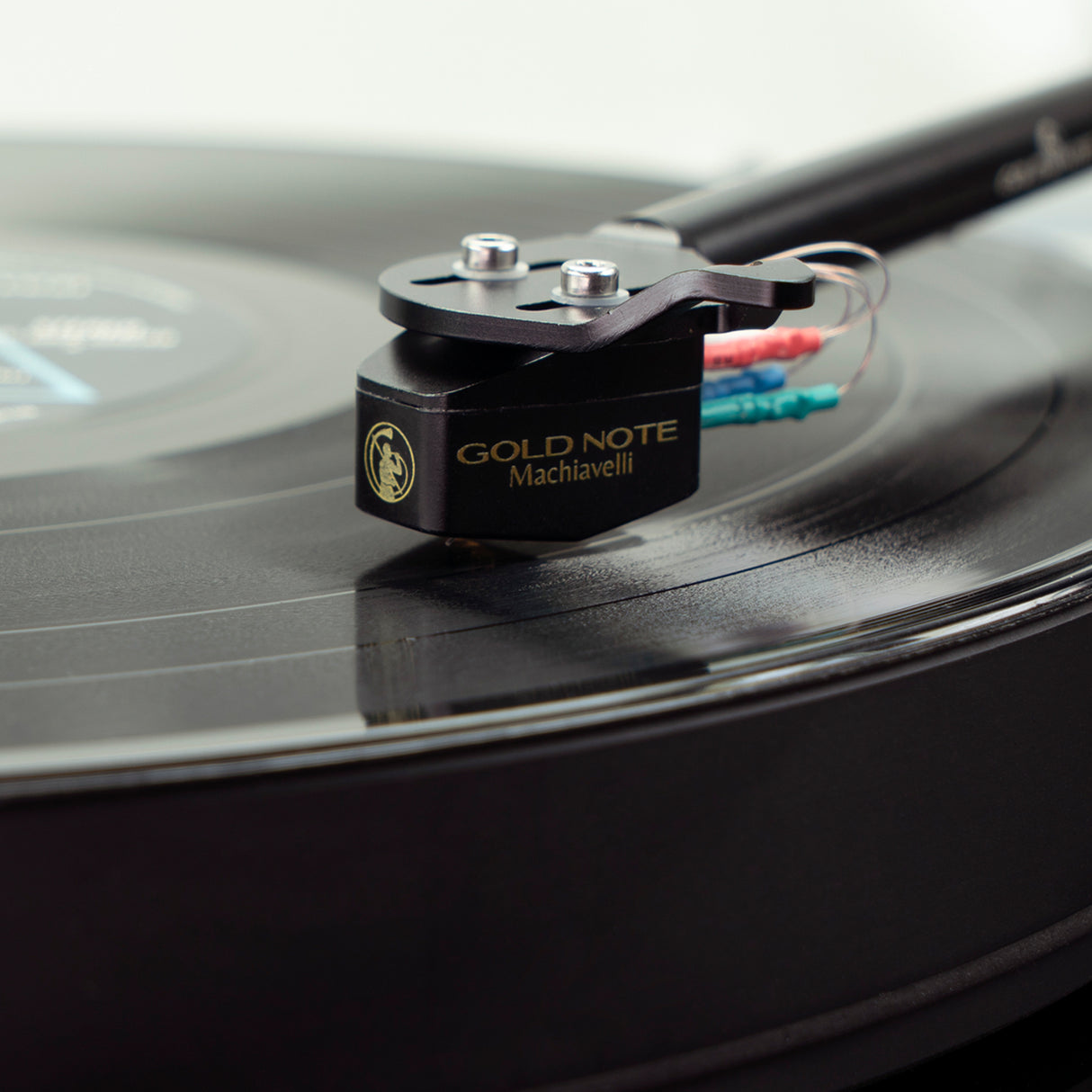 Gold Note Machiavelli MKII Gold testina phono MC a bassa uscita con stilo Line Contact