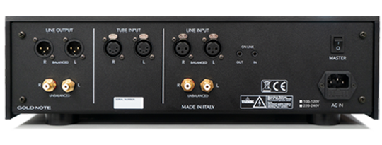 Gold Note TUBE-1006 stadio di uscita a valvole in classe A hi-end