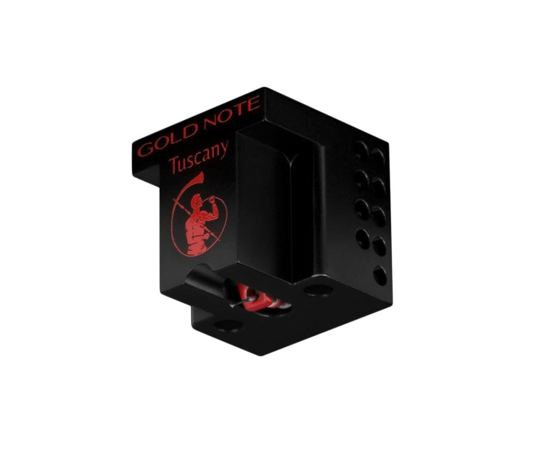 Gold Note Tuscany Red testina phono MC a bassa uscita con stilo Micro Ridge