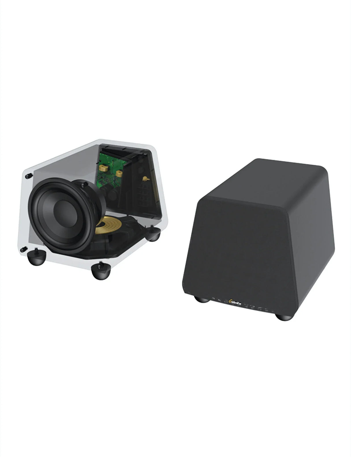 GoldenEar ForceField 3 subwoofer attivo hi-end 200mm 1000W DSP con radiatore passivo