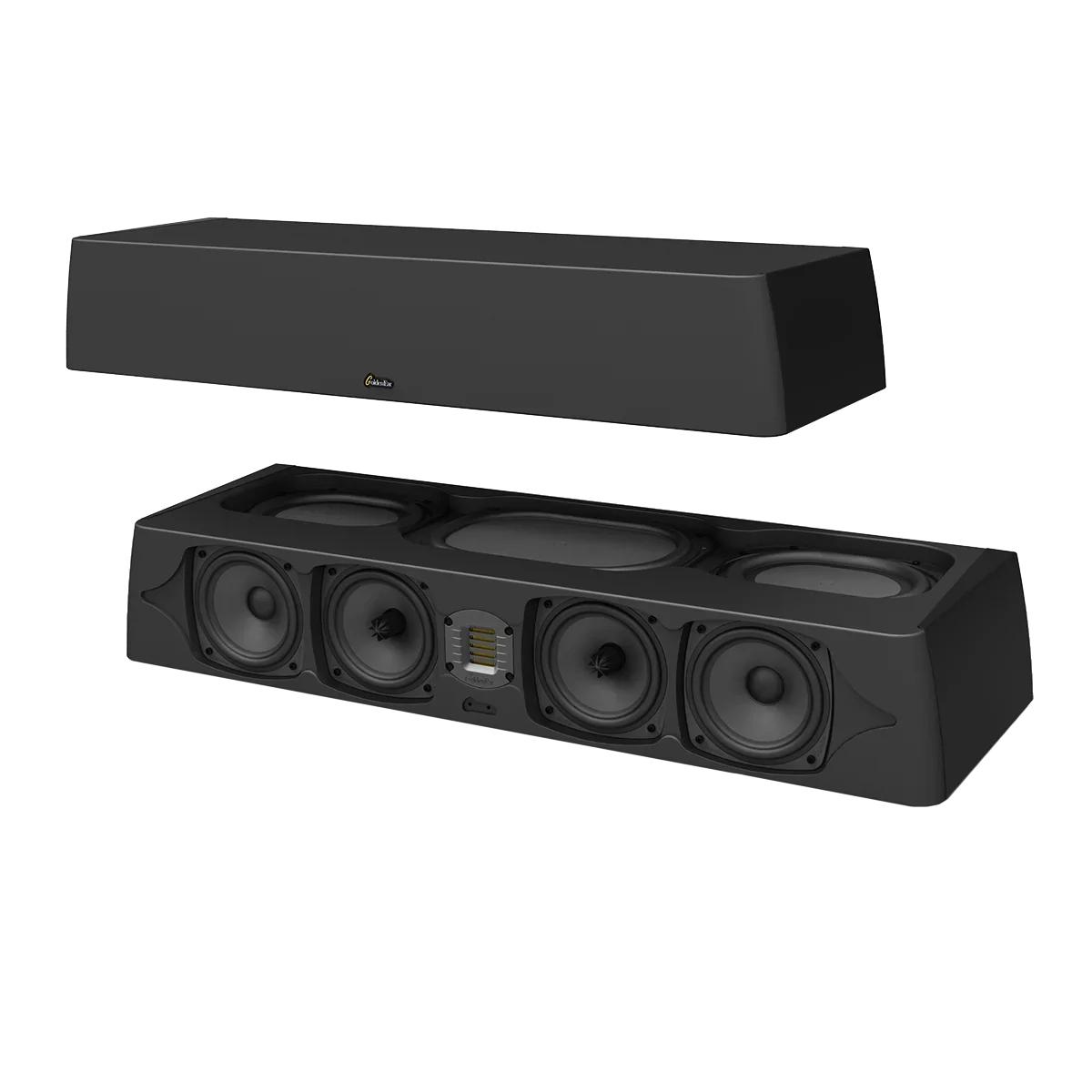 GoldenEar SuperCenter Reference canale centrale hi-end 2 vie con radiatori passivi 130mm 4 Ohm 350W