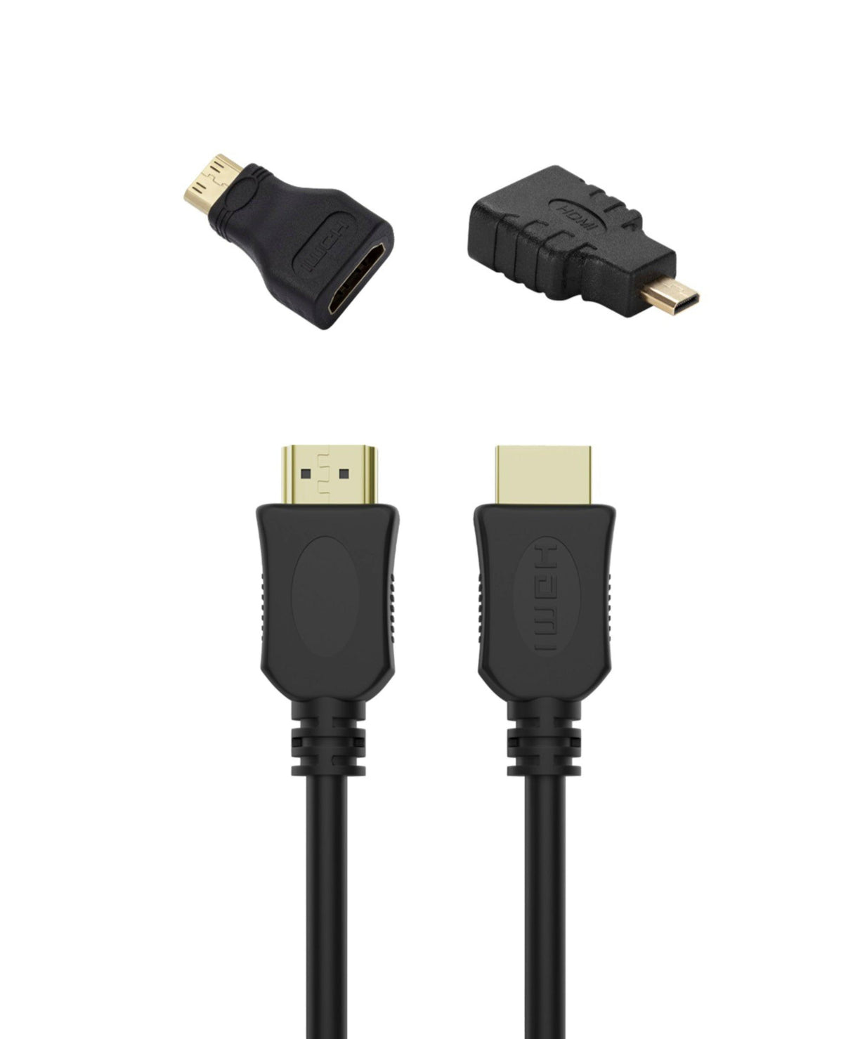 Unico HD 9682 Cavo HDMI con adattatore mini HDMI - TechSoundSystem.com