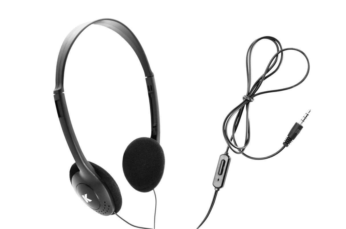 KARMA HP 1119M Cuffia stereo con microfono - TechSoundSystem.com