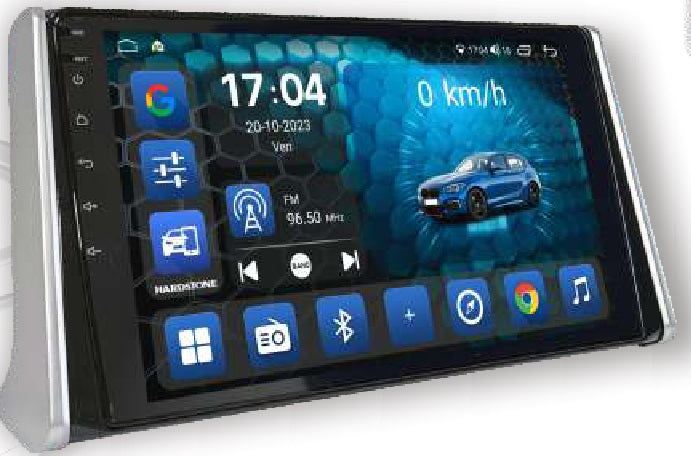 Hardstone HS TOY04-ELC4 Autoradio per TOYOTA RAV4 5° serie (2018-25), 2001-11 Android 10, 8 CORE