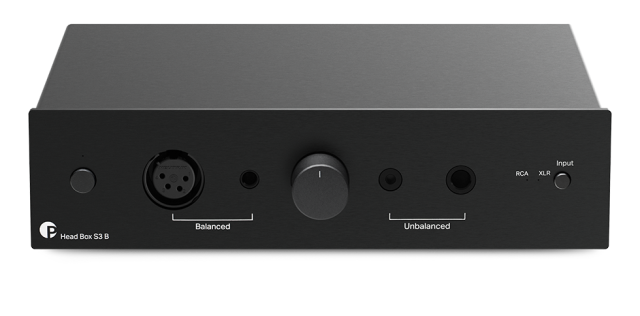 Pro-ject Head Box S3 B Amplificatore per cuffia bilanciato, doppi chip TPA6120A2
