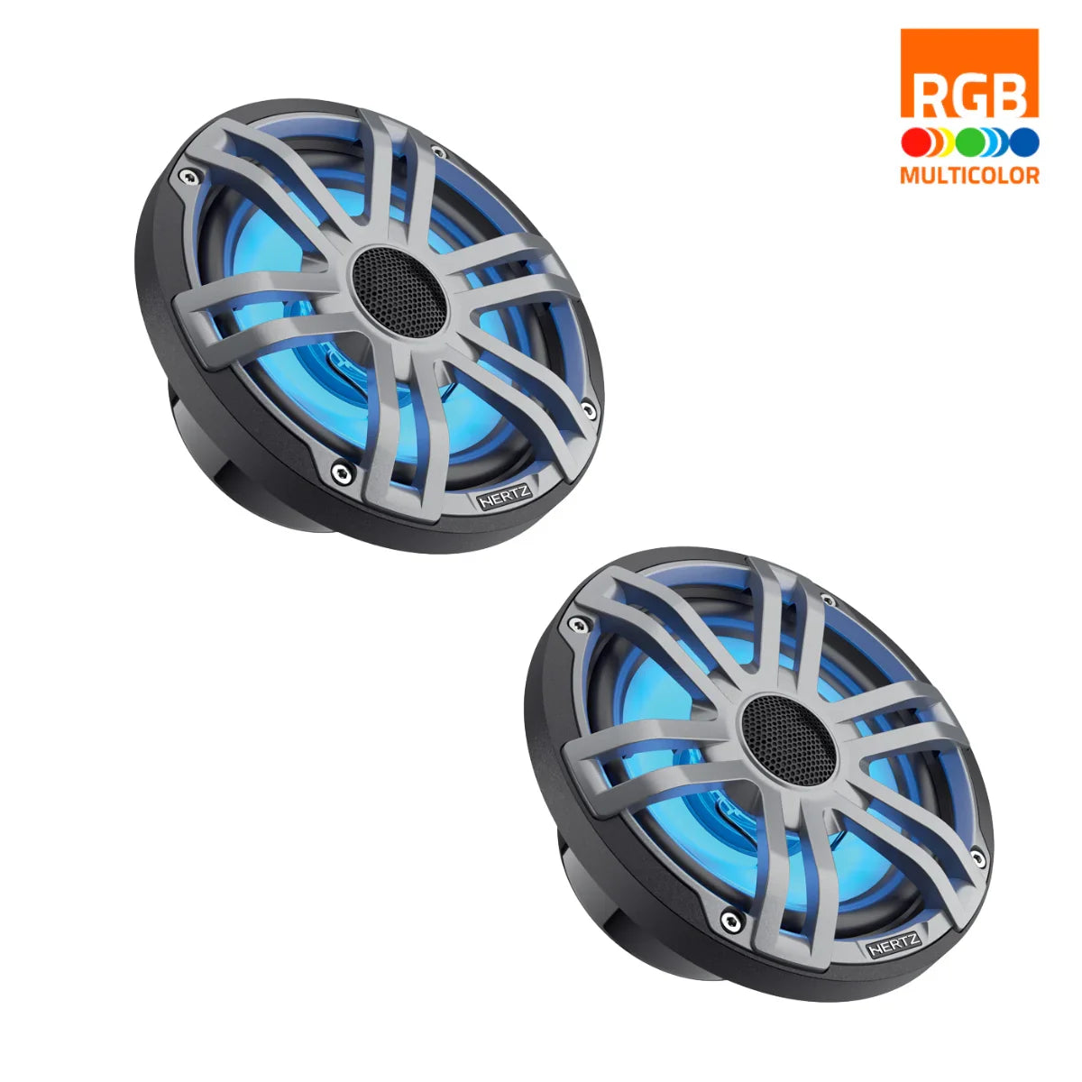 Hertz HEX 6.5 S-LD-G coppia di altoparlanti coassiali nautici 165mm 4 Ohm 100W