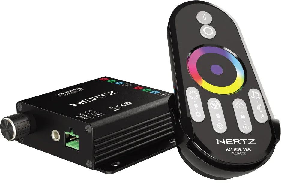 Hertz HM RGB 1 BK telecomando luci LED RGB per altoparlanti HMX LD