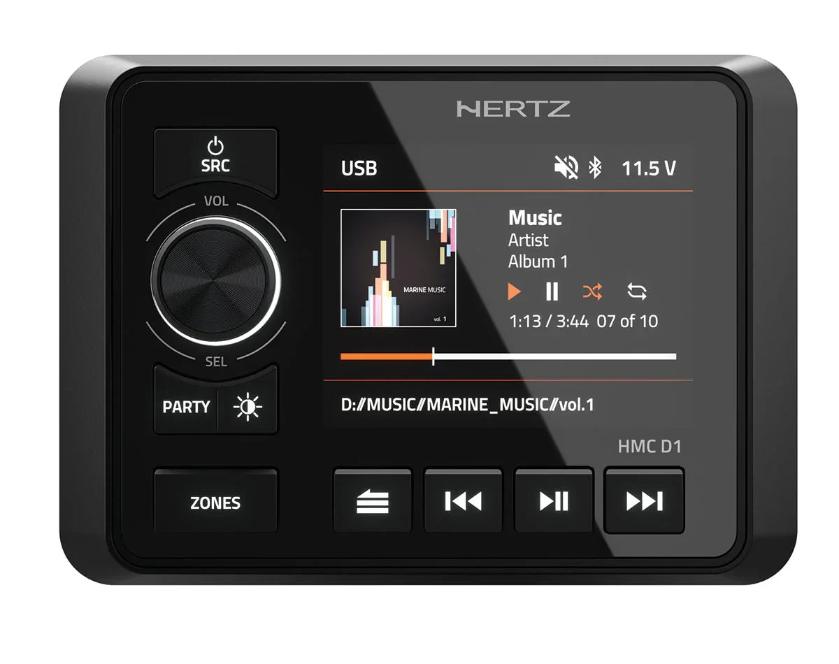 Hertz HMC D1 Controllo remoto per il ricevitore audio HMR 50