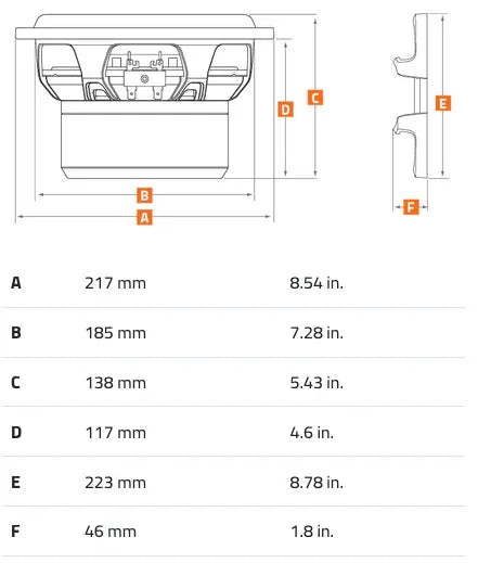 Hertz ML 2000.3 Legend Subwoofer da 200mm 4 Ohm 1400W
