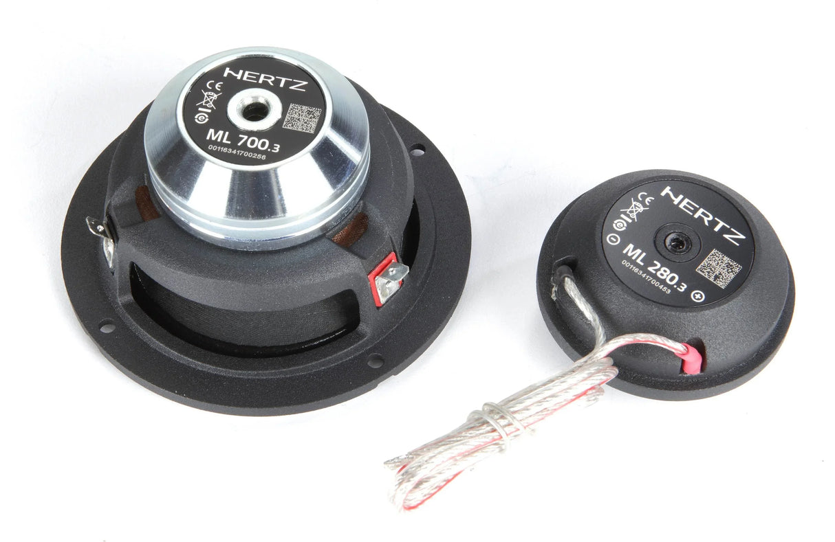 Hertz MLK 700.3 Legend Kit sistema altoparlanti a 2 vie 70mm 4 Ohm 200W