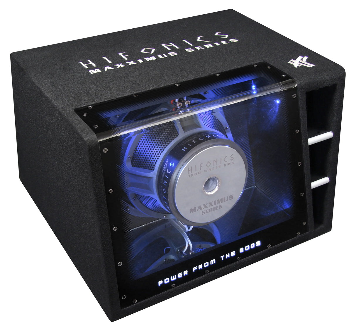 Hifonics MXZ12BP subwoofer passivo in cassa da 300mm 4+4 Ohm 2000W