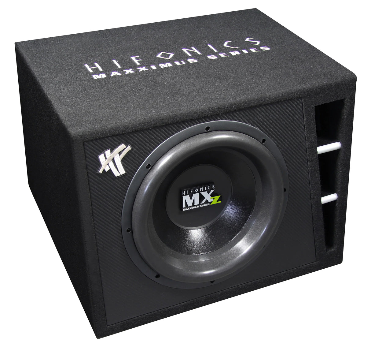 Hifonics MXZ12R subwoofer in cassa da 300mm 4+4 Ohm 2000W
