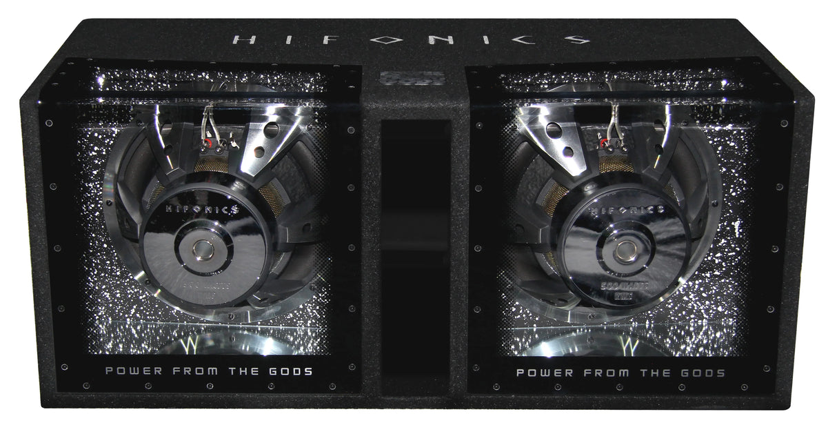 Hifonics ZRX12DUAL Subwoofer in cassa bandpass doppio da 2 x 300mm 4+4 Ohms 2000W