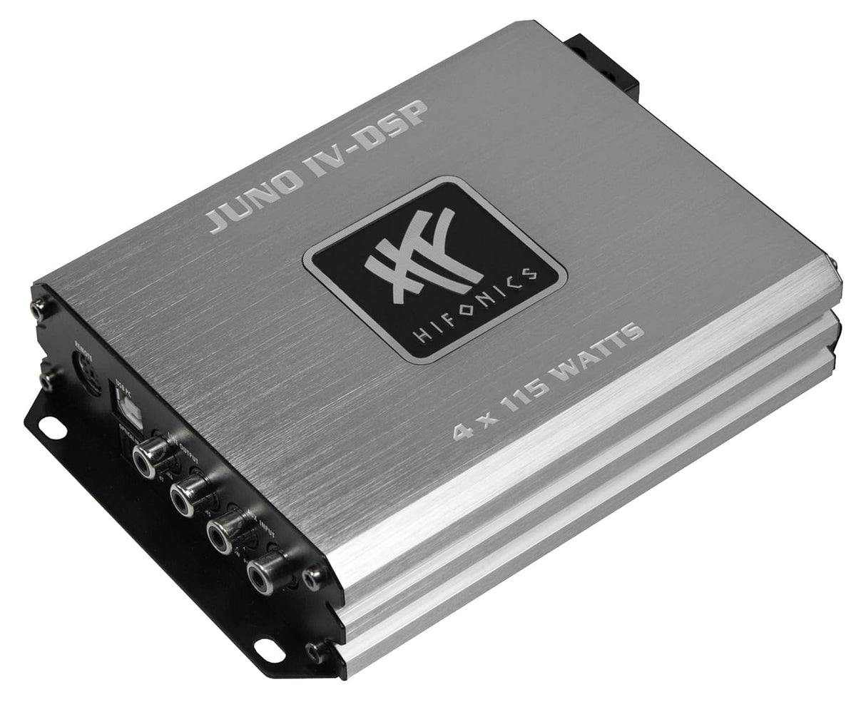 Hifonics HS-JUNO IV-DSP-ISO Amplificatore 4 canali CLASSE D con DSP ULTRACOMPATTO 4x75WW