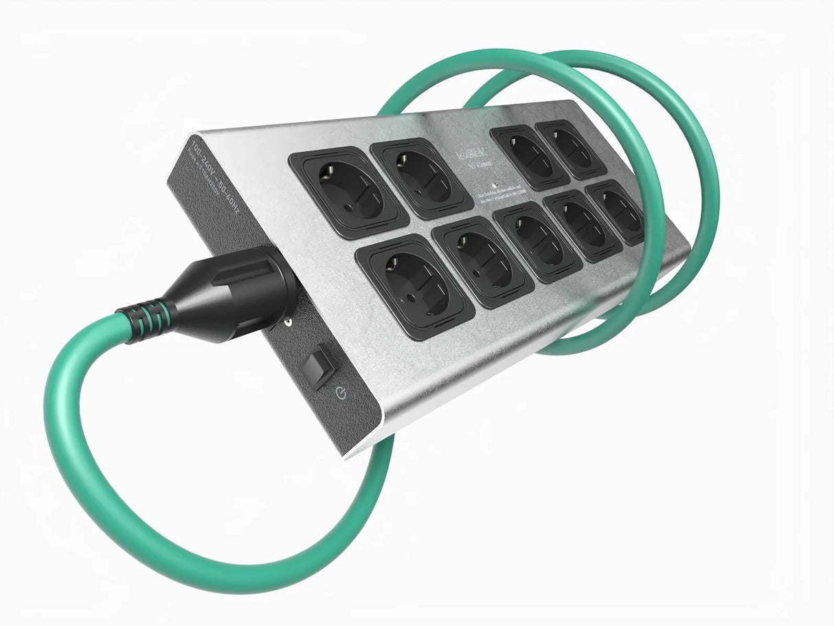 IsoTek V5 CORVUS distributore di alimentazione a 9 prese individuali