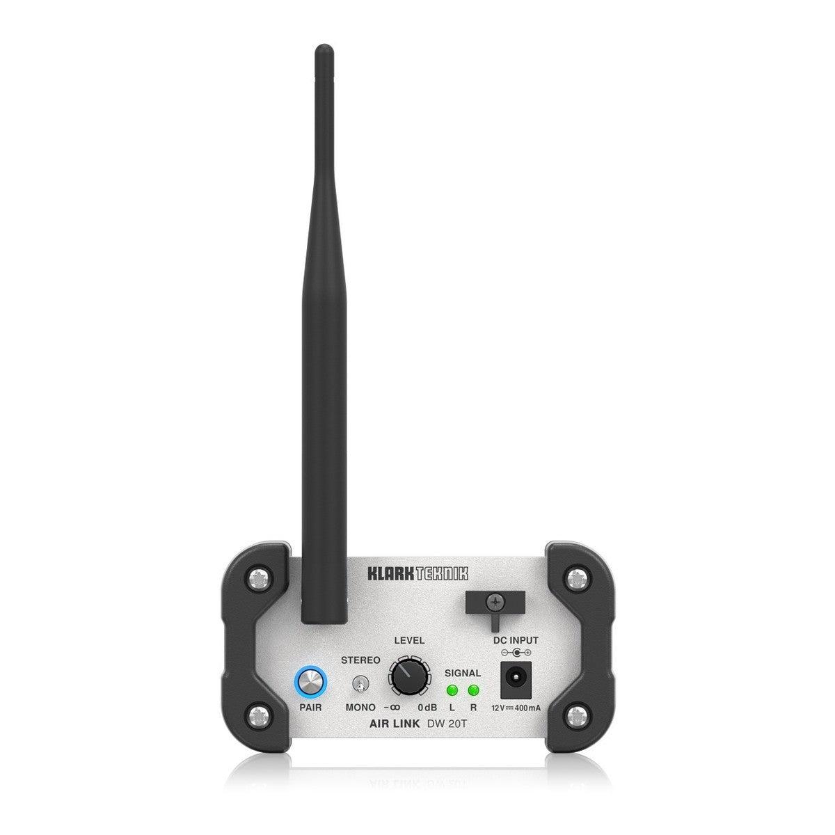 KLARK TEKNIK DW20T AIR LINK TRASMETTITORE AUDIO STEREO WIRELESS 2,4 GHz - TechSoundSystem.com